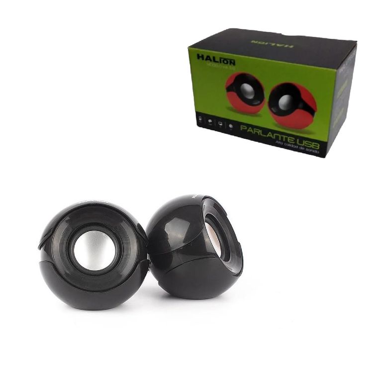 PARLANTE USB 2.0 HA-S12 - Negro