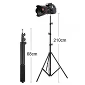 SEISA - Trípode Parante 2.10 Metros RegulablePara Cámaras Foto Video Tiktok