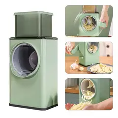 GENERICO - Ralladora y cortadora picador multifunción - Herramienta de cocina