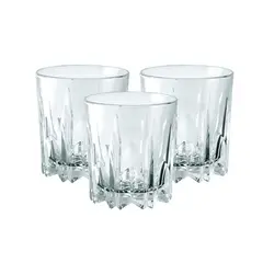 INSPIRA - Vaso Whiskero de Vidrio Liso 270ml