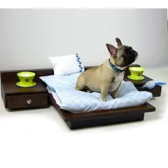 VILLA HOGAR - Cama mascota con cabecera Candy Medium -