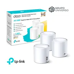 TP LINK - Deco X20 3 Pack Tp-Link Mesh Sistema Wifi 6 AX1800