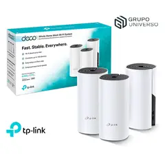 TP LINK - Deco M4 3 Pack TP-Link Sistema Wi-Fi 5 GHz 2,4 GHz Mesh AC1200