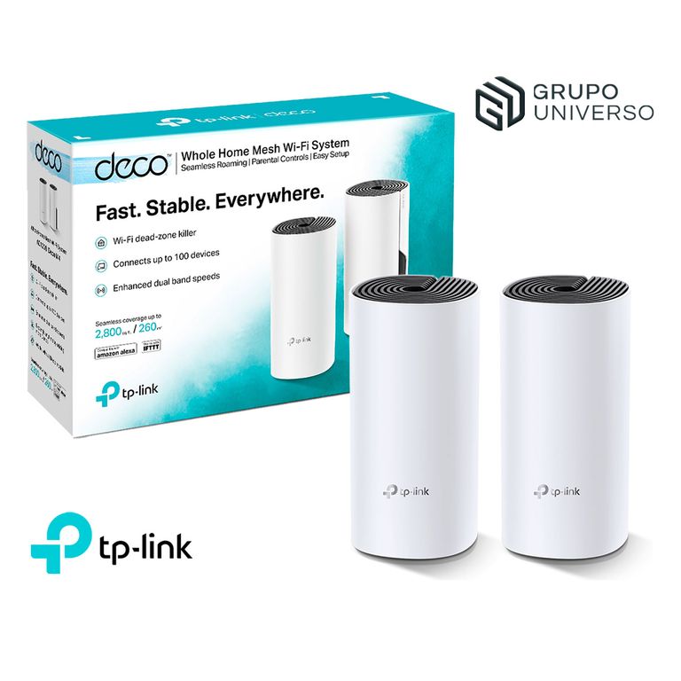 Mesh Deco M4 2 Pack TP-Link Wi-Fi 5 GHz 2.4 GHz AC1200