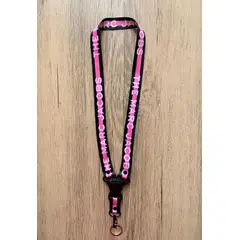 GENERICO - Llavero Marc Jacobs Lanyard Colgador de Llaves Fucsia