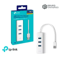 TP LINK - UE330 TP-Link Adaptador Usb 3.0 y Adaptador Ethernet Gigabit