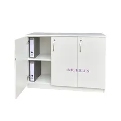 TEMEL - Credenza Mueble de Oficina. 03 Puertas con llave.