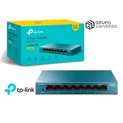 TP LINK - Switch LS108G TP-Link Con 8 Puertos Gigabit 10.100.1000 Mbps