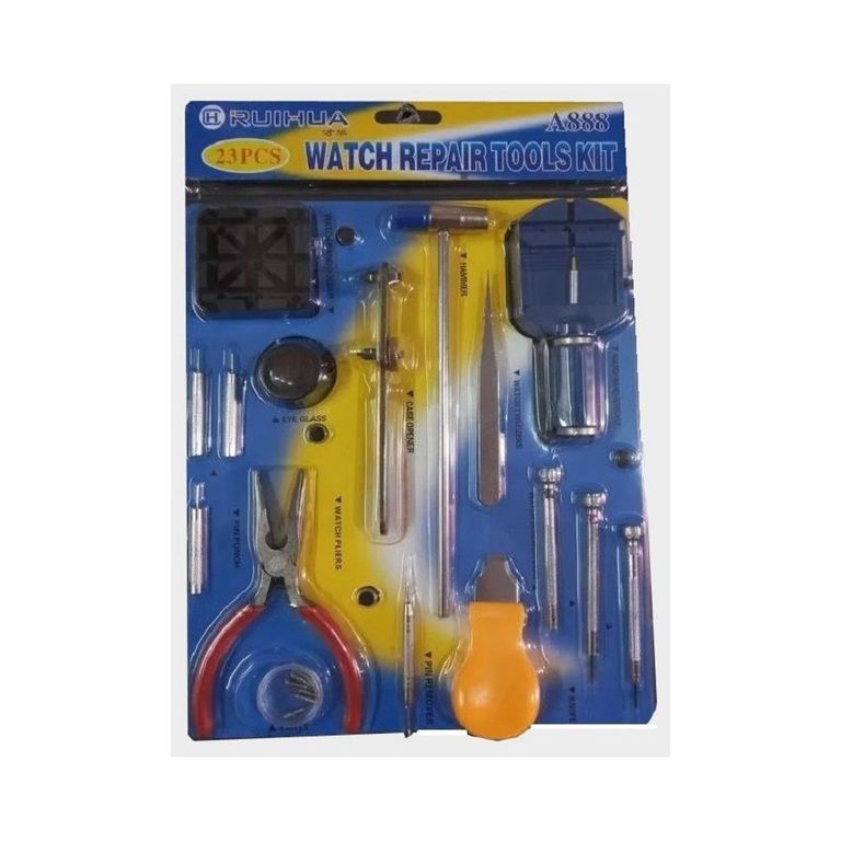 Kit de Herramientas para Relojero 23 Piezas