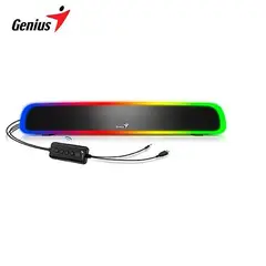 GENIUS - Parlante Bluetooh Rgb Sound Bar 200Bt Usb Barra Led Tv