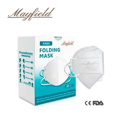 MAYFIELD - Mascarilla KN95 5 capas blanco caja*20und