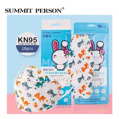 SUMMIT PERSON - Mascarilla KN95 Fish Type NIÑO DINOSAURIOS caja10und