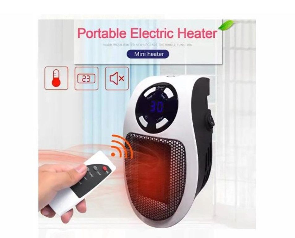 Calentador Electrico Portatil MAS Control Remoto de Calidad