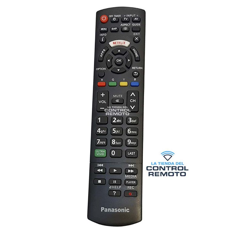 Control Remoto Para Panasonic Smart Tv 4k Led