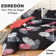 VENECIA - EDREDÓN TELA CON PIEL DE ANGEL 2Plz + SABANAS M03