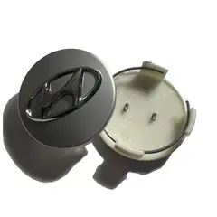 GENERICO - Tapa Central compatible con Aro Hyundai 60mm (Juego 4 Unids)