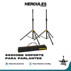 HERCULES - SS200BB SOPORTE PARA PARLANTES