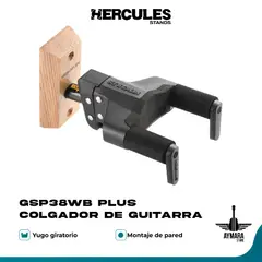 HERCULES - GSP38WB PLUS COLGADOR DE GUITARRA