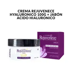 GENERICO - Crema Rejuvenece Hyaluronico 100g - Jabón Acido Hialuronico