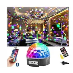 OEM - Bola Parlante Mp3 Luces Disco Sicodélicas Audioritmico