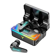TWS - Auricular Inalambrico F9 Negro Hasta 6h Music
