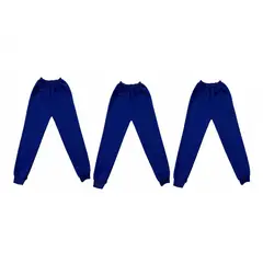 PEYITO - Buzo Jogger Niños Unisex Pack x3 - Azulino