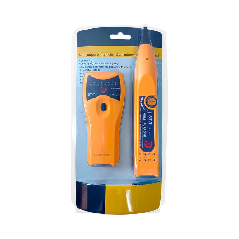 Testeador para Cable de Red RJ45 USB BNC ST-T SOLITONE