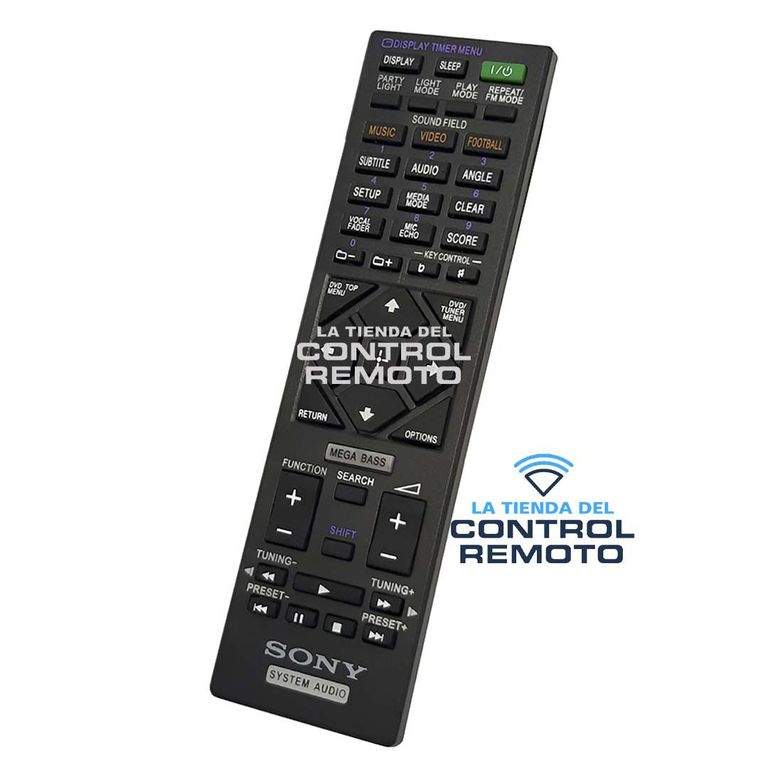 Control Remoto para Sistema Sony Audio MHC-V7D SHAKE-X7D MHC-GT3D