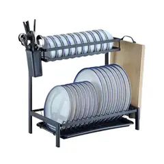 HYGGE - Rack escurridor de platos 2 niveles