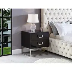 VENTITAS HOME - Velador Deluxe Denmark Negro