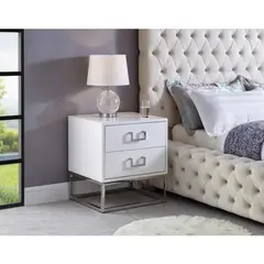 VENTITAS HOME - Velador Deluxe Denmark Blanco