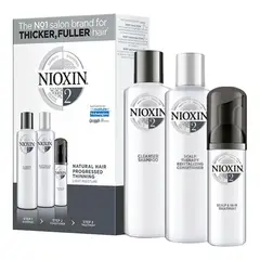 NIOXIN - 2 Tratamiento Densificador Anticaida Para Cabello Natural 300ml