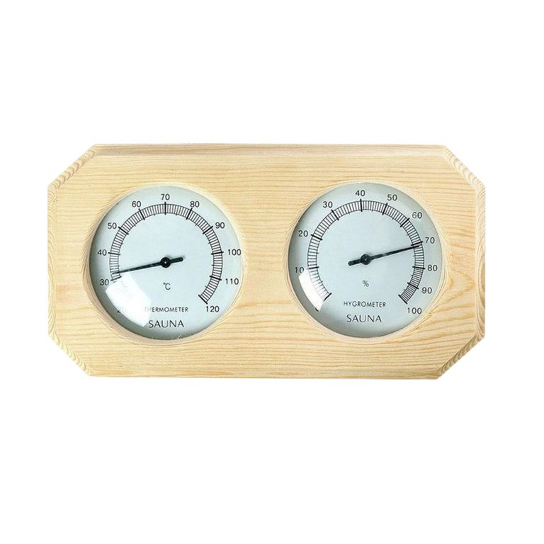 Termohigrómetro para sauna