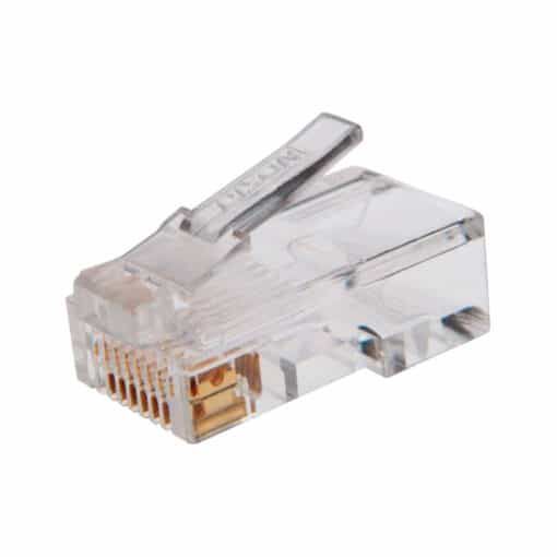 Conector plug rj45 cat 6 pb88502x-cn x 100 und