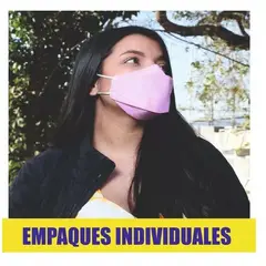 GENERICO - MASCARILLA FISH ROSADO x 20 Unidades KN95