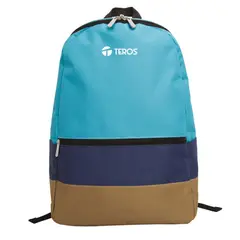 TEROS - Mochila Acolchada Poliéster para laptops hasta 15.6