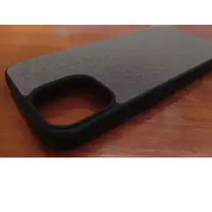 GENERICO - CASE FUNDA PARA IPHONE 13 PRO MAX - GRIS GRANO DE TELA
