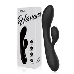GENERICO - Vibrador Con Doble Estimulador Havana Winyi
