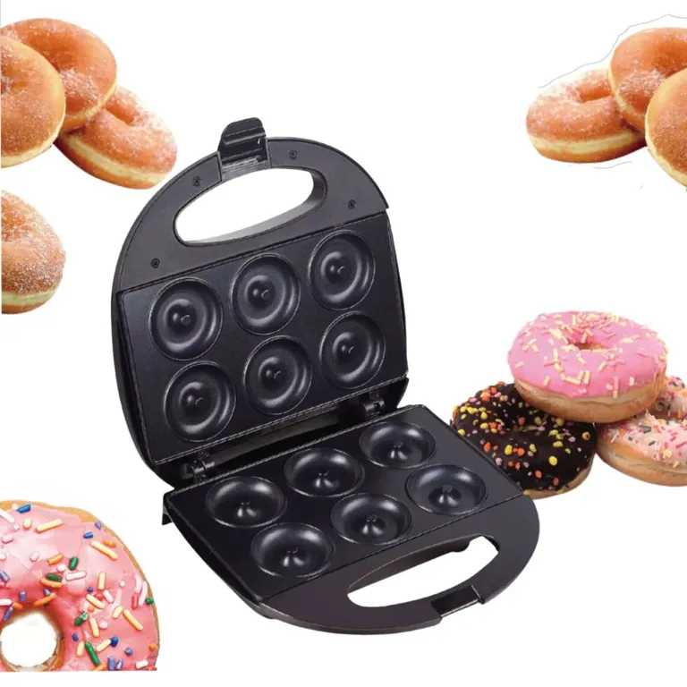 Maquina Horno para Hacer Rosquillas Mini Donas hasta 6 a la Vez