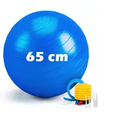 GENERICO - PELOTA DE YOGA - PILATES 65 CM + INFLADOR GRATIS