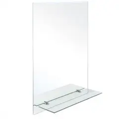 GENERICO - Espejo para baño con repisa 60x 45 Sensi D´Acqua