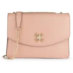 TOUS - Bolso bandolera mediana liz piel rosa