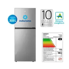 INDURAMA - REFRIGERADORA DE 203 LITROS NO FROST CROMA
