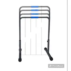 GENERICO - Barra paralela multifuncional 4 alturas regulable estable