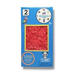 GENERICO - Hama Beads Paquete de 1000 Unidades Midi - 5mm