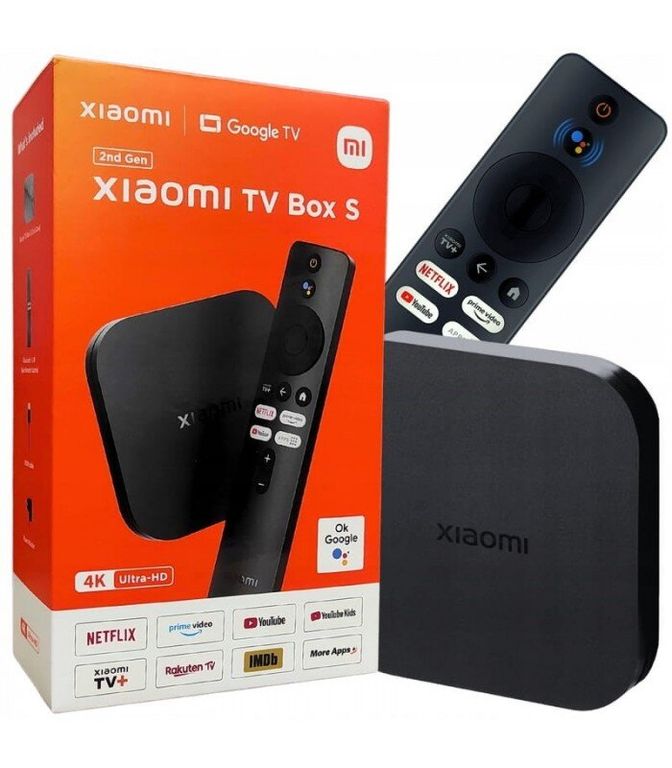 Mi Tv Box S 2nd Con Google Tv 4k Chromecast