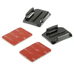 GENERICO - Adhesivo Sticker Pegatina Soporte Curvo Para Gopro 02uni