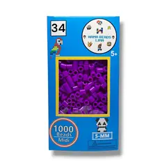 GENERICO - Hama Beads Paquete de 1000 Unidades Midi - 5mm