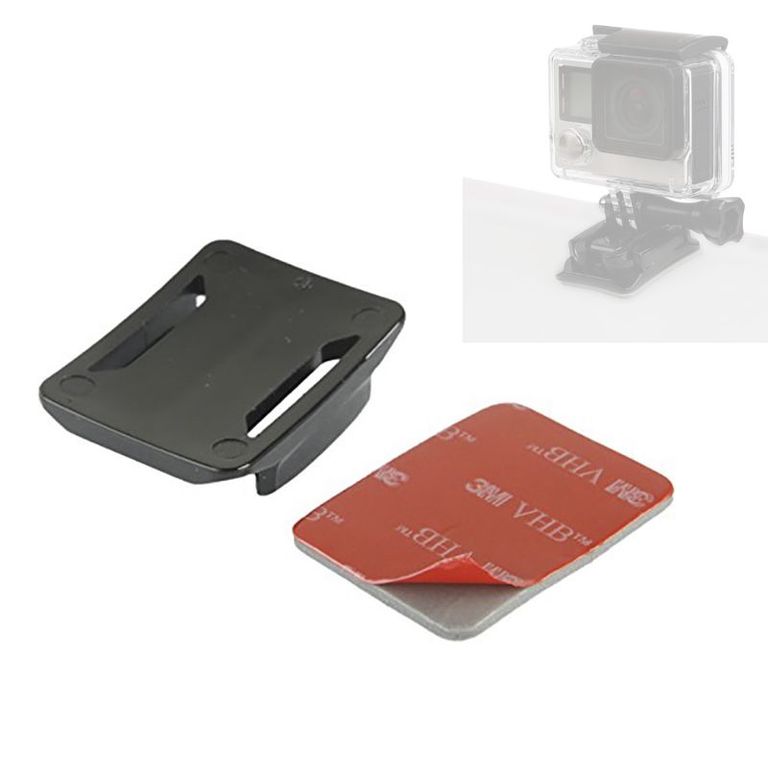 Adhesivo Sticker Pegatina Soporte Curvo Para Gopro
