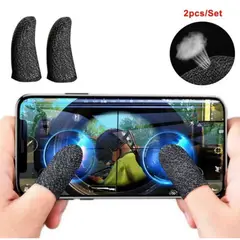 GENERICO - Par Guantes Dedos Gamer Resiste Sudor